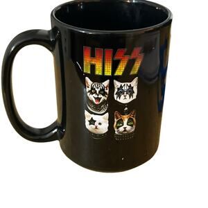 Hiss cat lover mug cup coffee tea music comedy